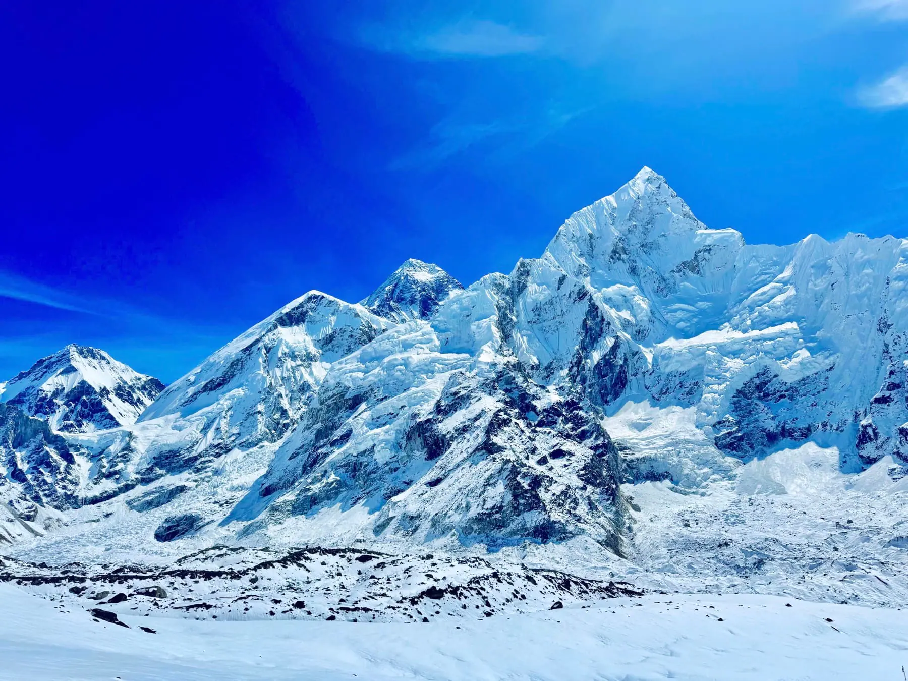 Himalayan scenery on the Everest Base Camp trek
