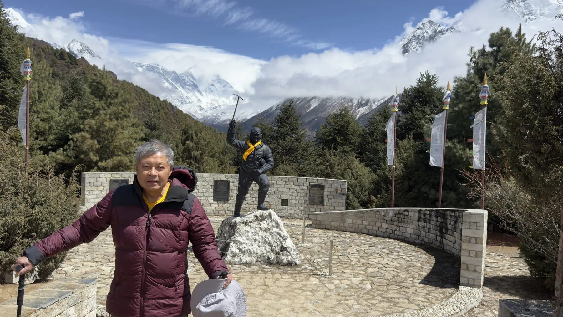 Sherpa-region walking route
