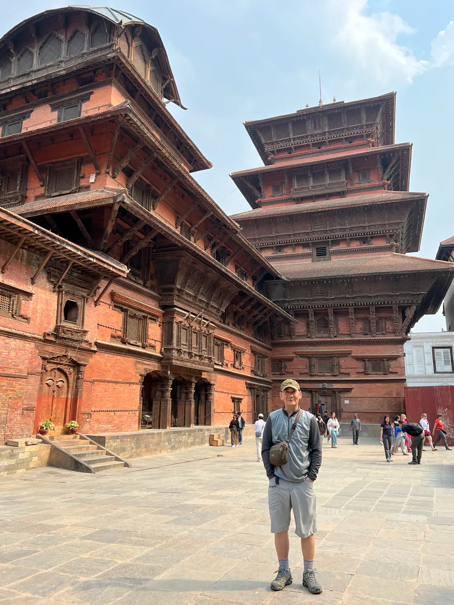 Historic palace architecture at Kathmandu Durbar Square