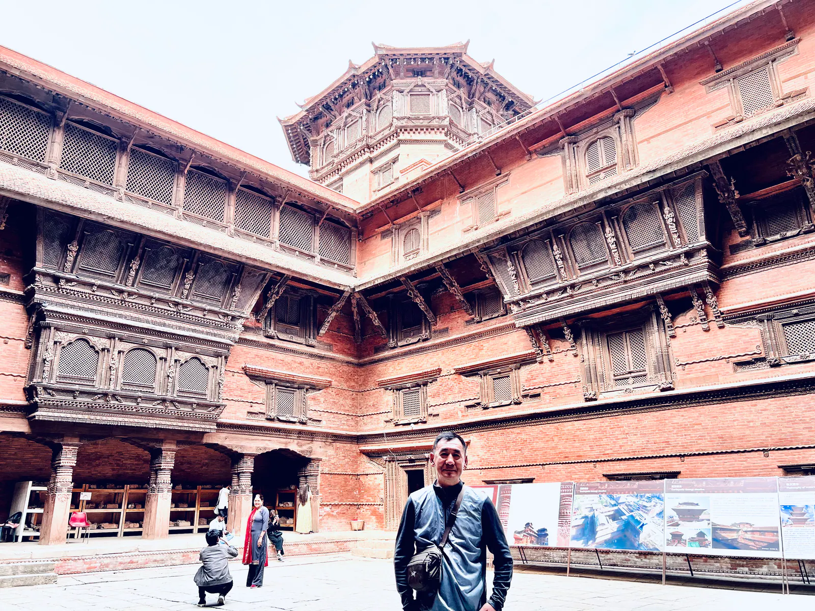 Kathmandu Durbar Square palace courtyard